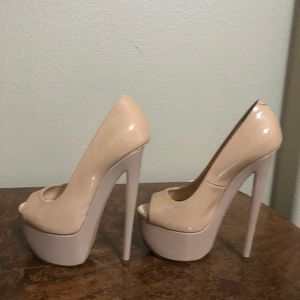 Zanotti Pep Toe Nude size 37